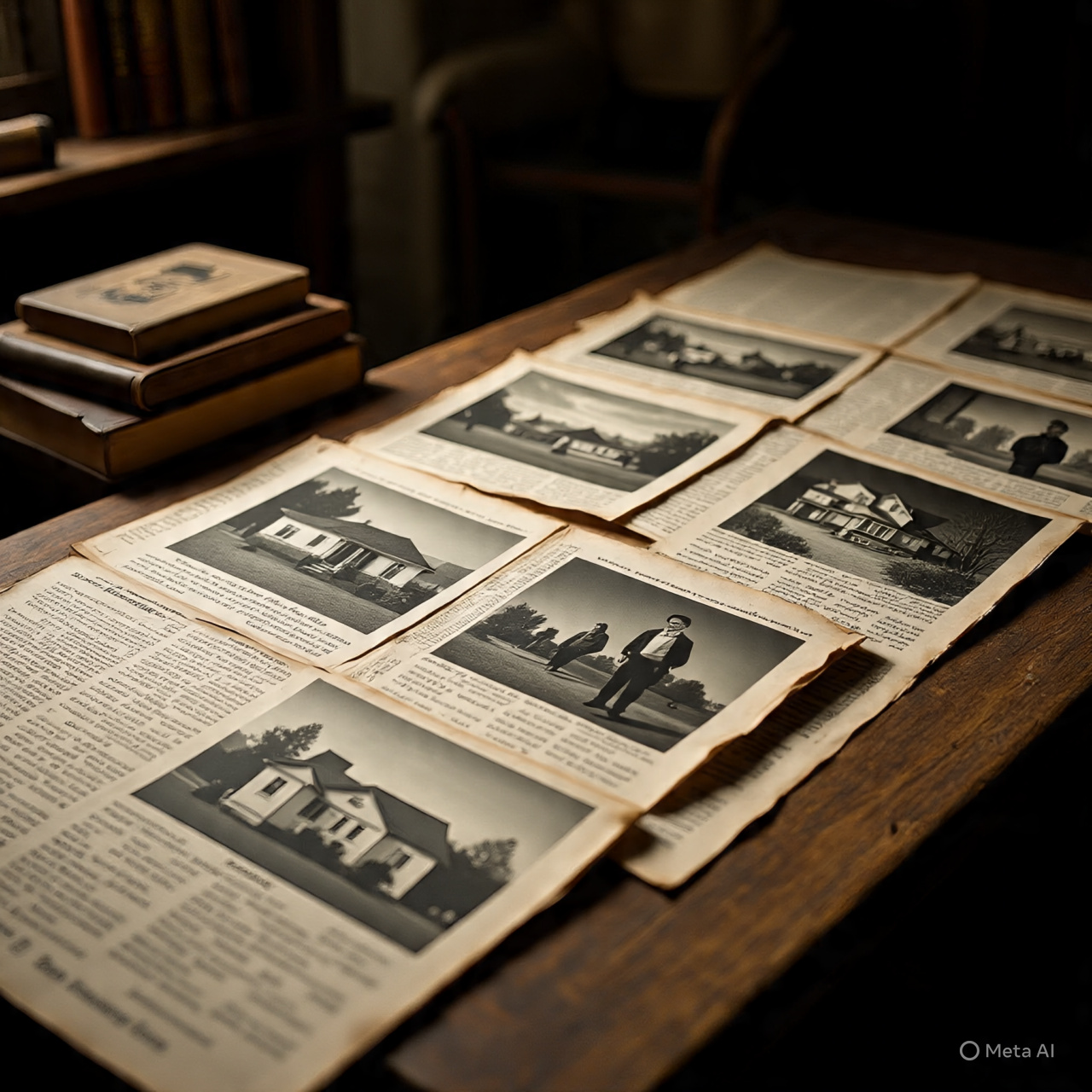 Newspaper clippings from the Daily Mirror