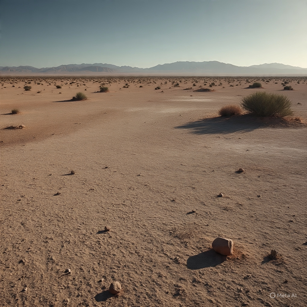 The arid Nazca desert